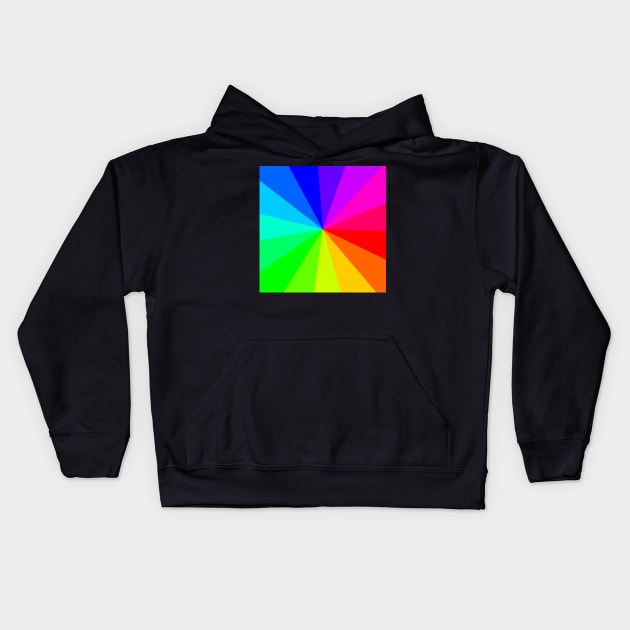 Rainbow Kids Hoodie by Rupert Russell